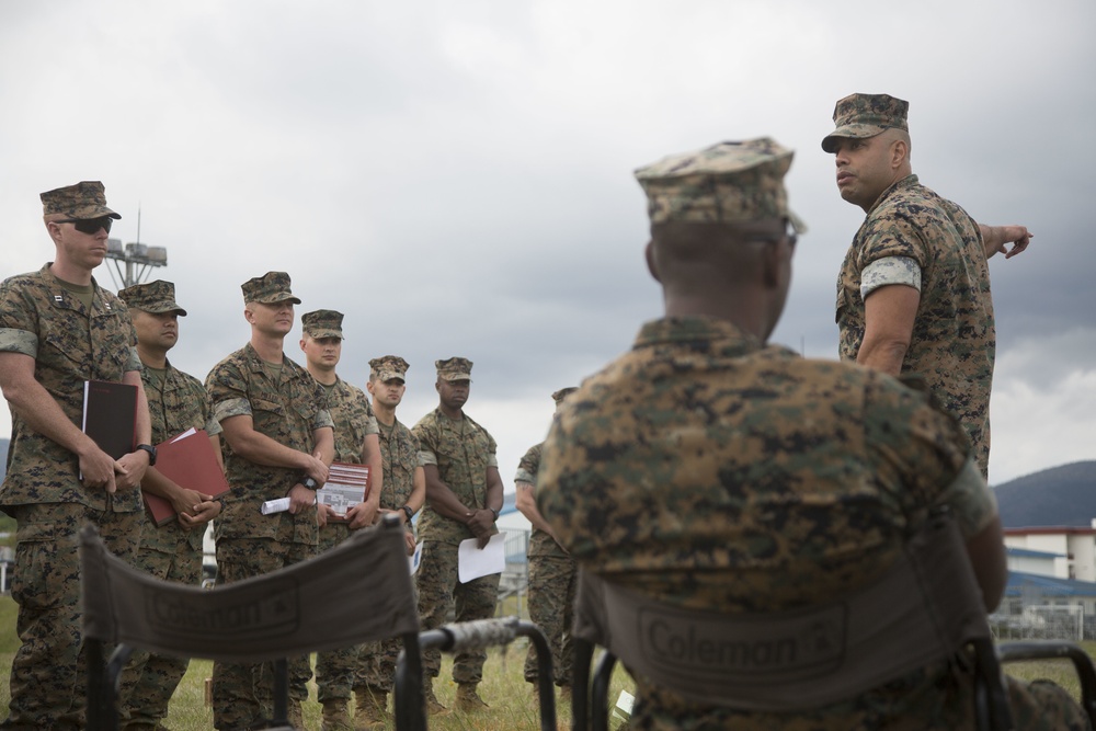 Marines go over plans for ARTP 18-1