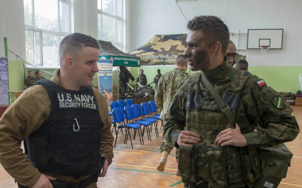 Naval Support Facility Redzikowo Hosts Polish Army