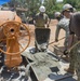 Seabees attached to Naval Mobile Construction Battalion (NMCB) 5 conduct engineering projects for PP18