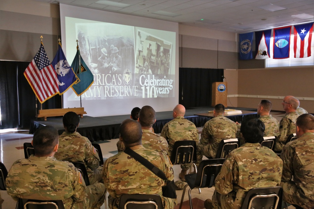 Army Reserve birthday observed at Fort McCoy