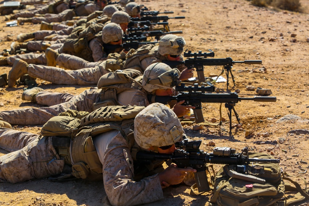 26th MEU designated marksmen sharpen skills in Jordan