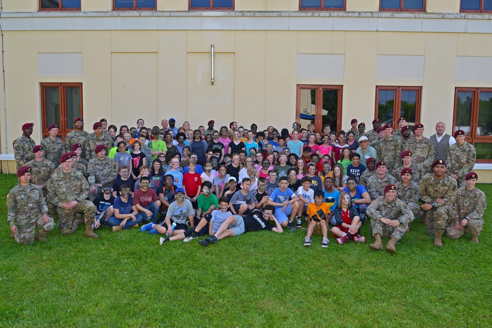 Boot Camp at Villaggio Middle School, Vicenza April 26, 2018