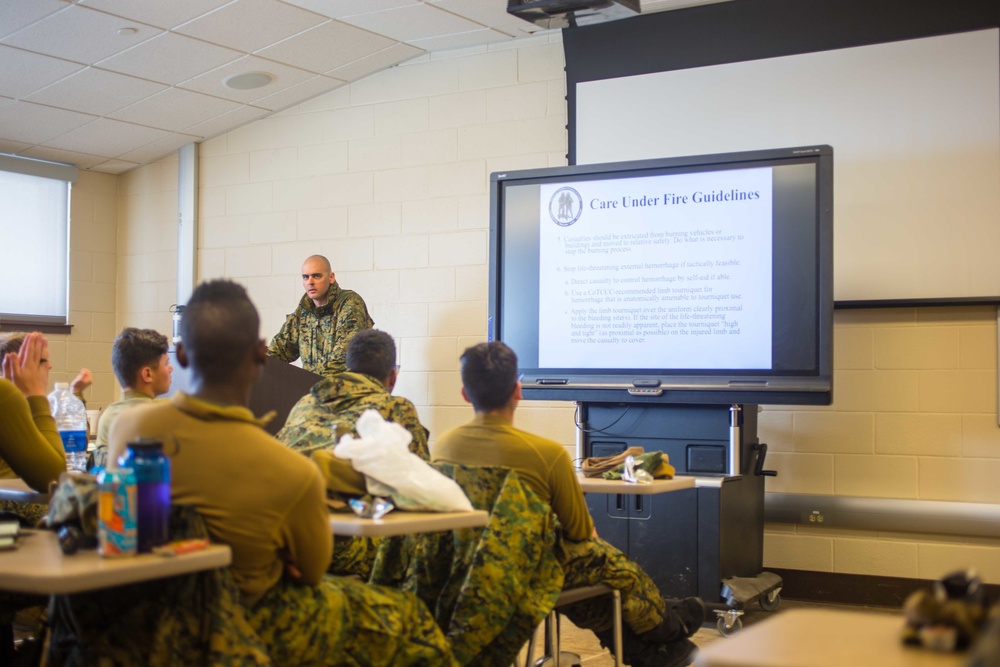 Tactical Combat Casualty Care course