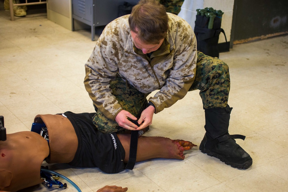 Tactical Combat Casualty Care course