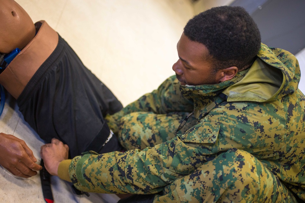 Tactical Combat Casualty Care course