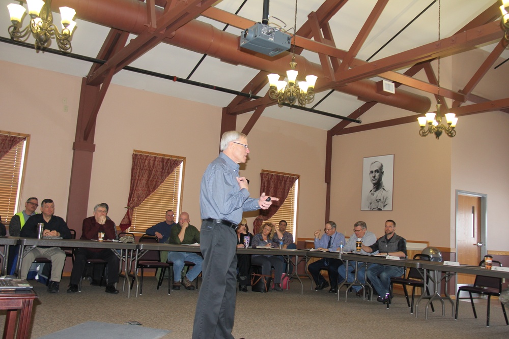 Fort McCoy spring 2018 Safety and Occupational Health Advisory Council