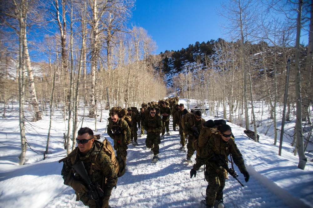 Keeping warm and hiking