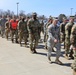 NCO Academy students hold classwide march on Army Reserve birthday at Fort McCoy