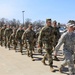 NCO Academy students hold classwide march on Army Reserve birthday at Fort McCoy