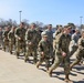 NCO Academy students hold classwide march on Army Reserve birthday at Fort McCoy