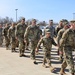 NCO Academy students hold classwide march on Army Reserve birthday at Fort McCoy