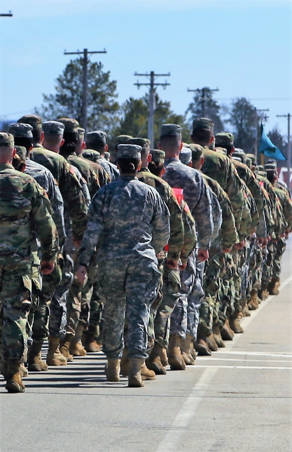 NCO Academy students hold classwide march on Army Reserve birthday at Fort McCoy