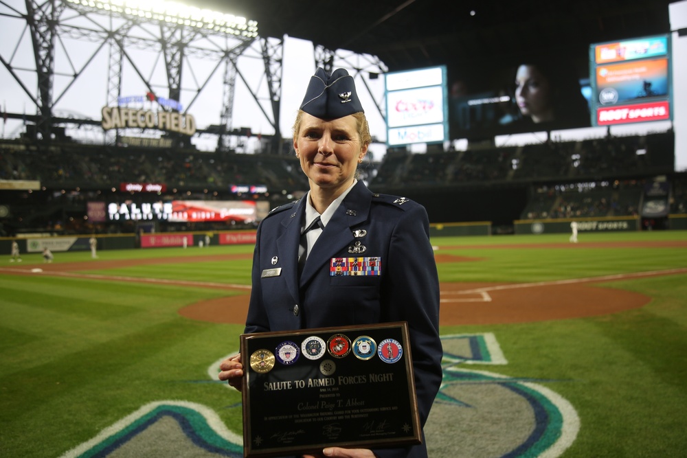 Salute to Armed Forces Day at Safeco Field