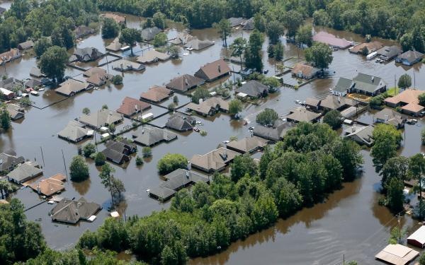 Flooding caused by Hurricane Harvey in Southeast Texas