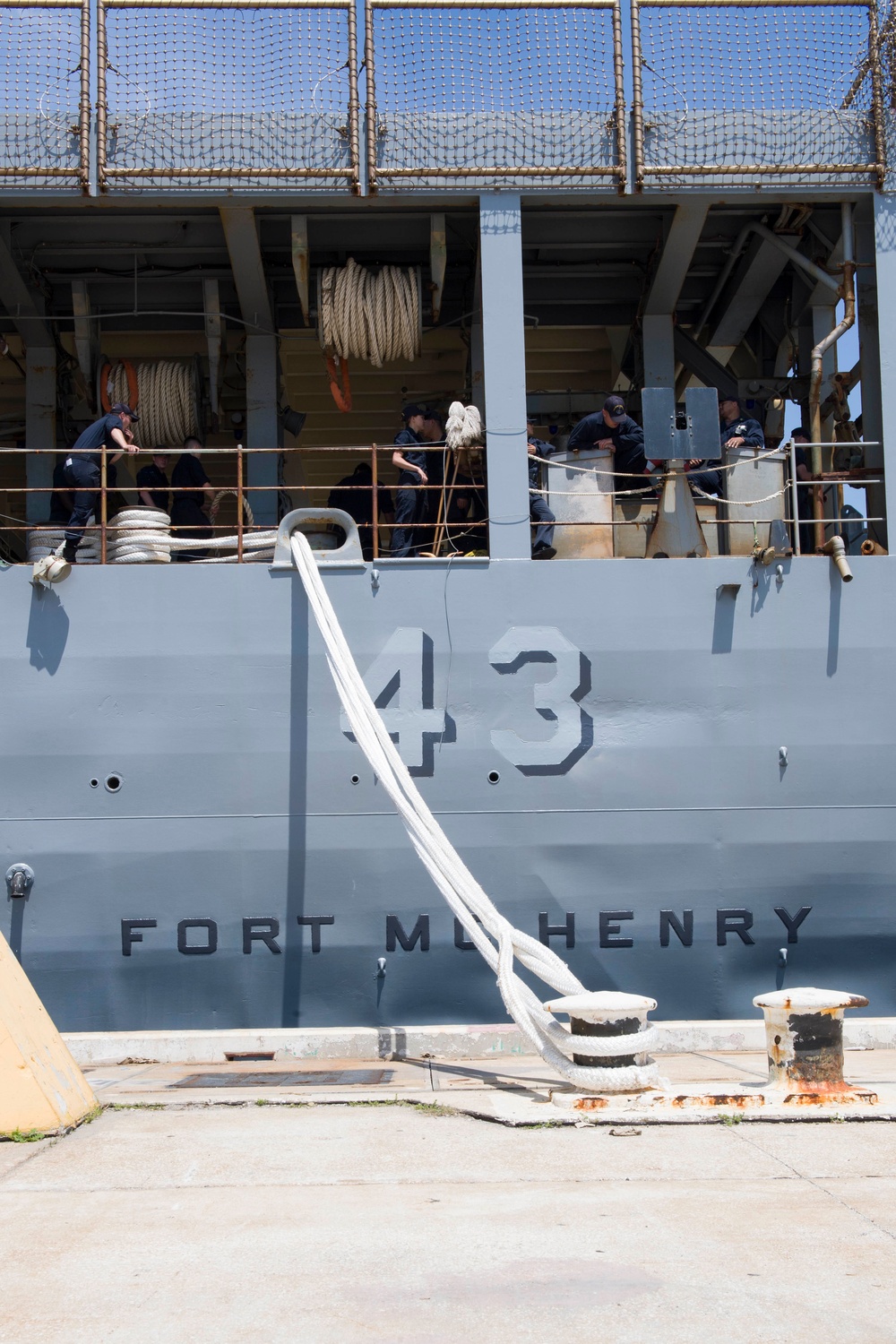 USS Fort McHenry conducts HURREX/Citadel Gale 2018