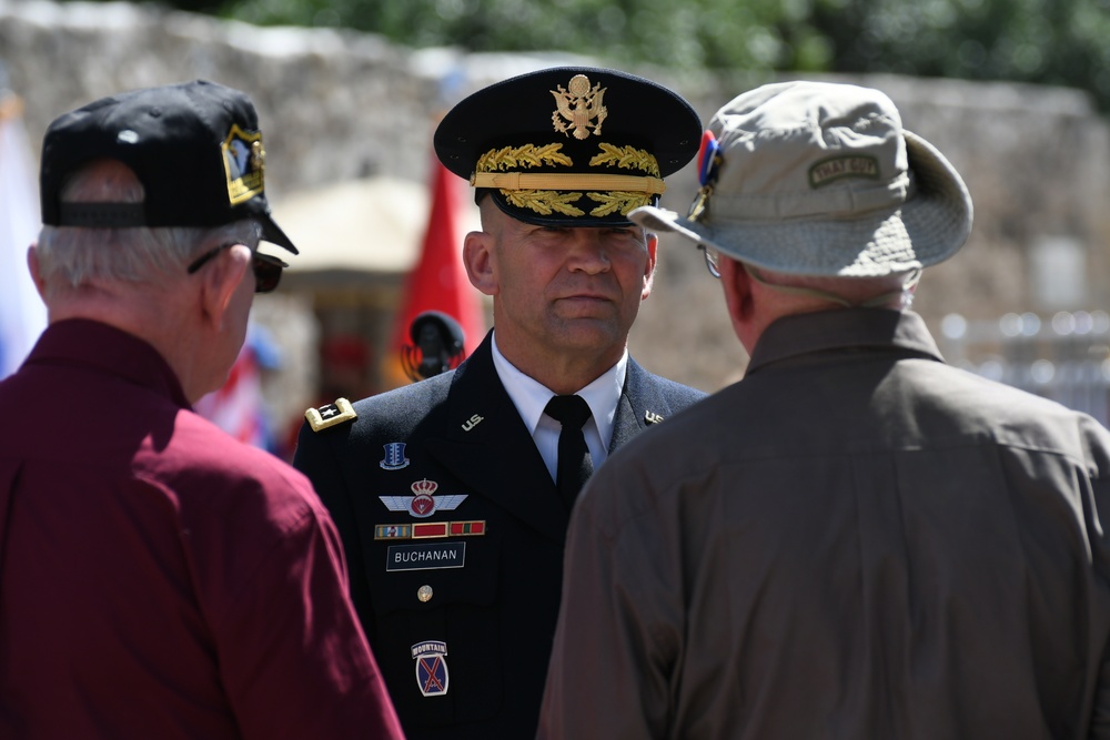 Army Day at the Alamo, Fiesta 2018