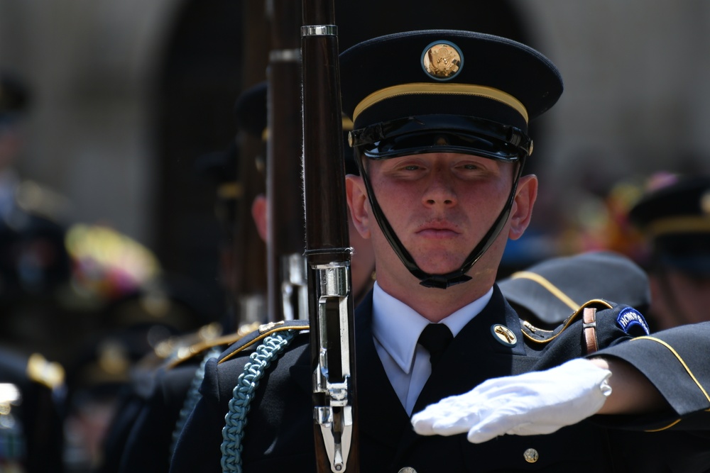 Army Day at the Alamo, Fiesta 2018