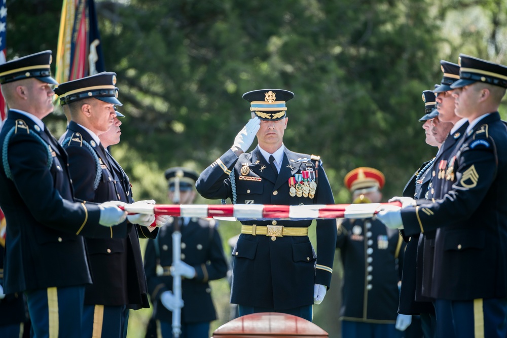 Full Honors Funeral of Former Secretary of the Army Togo D. West, Jr. in Section 34 of Arlington National Cemetery