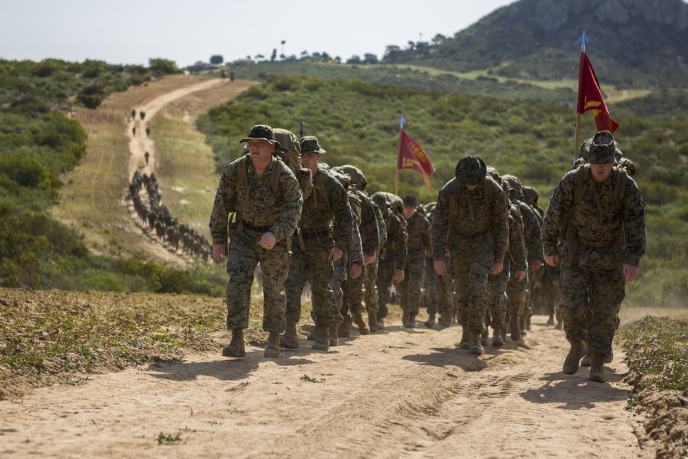 1st Radio Battalion Hike