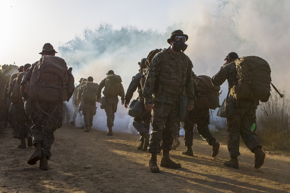 1st Radio Battalion Hike