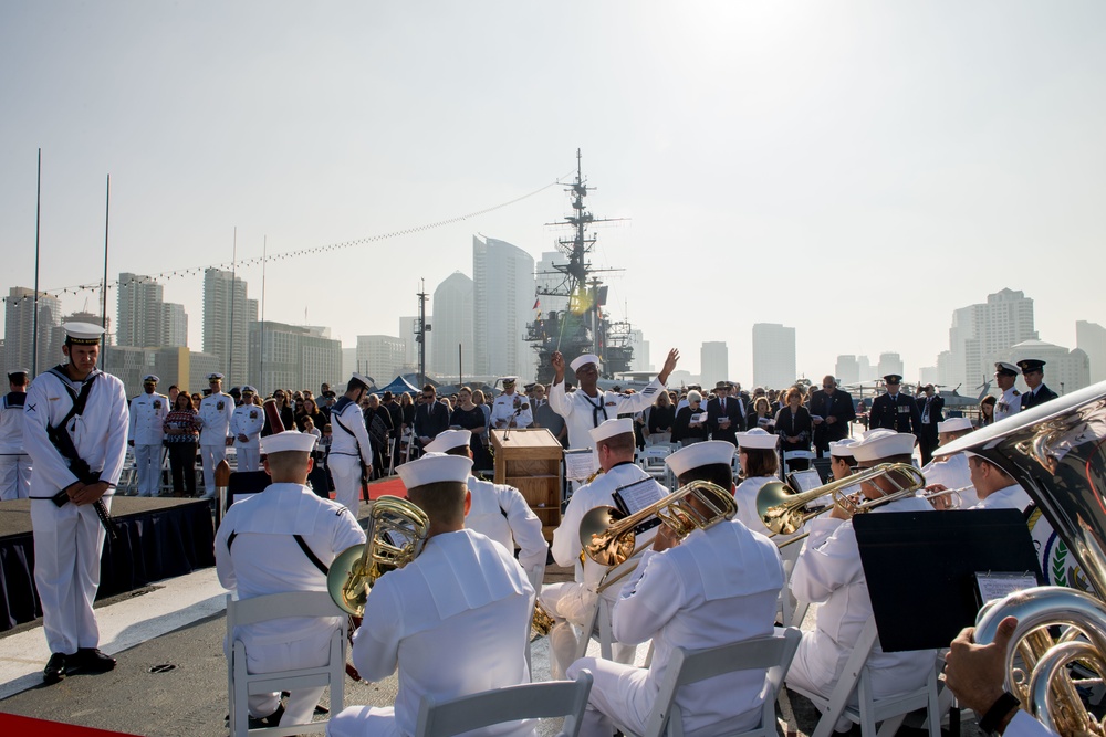 ANZAC Day Ceremony aboard the USS Midway Museum