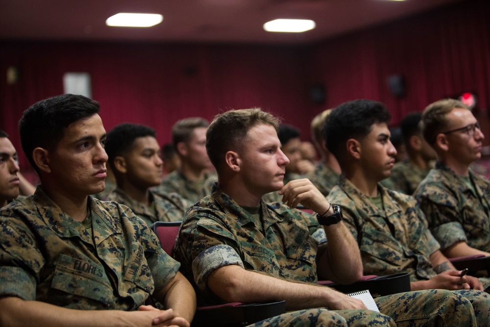 3d Marine Regiment briefs personnel on combat readiness