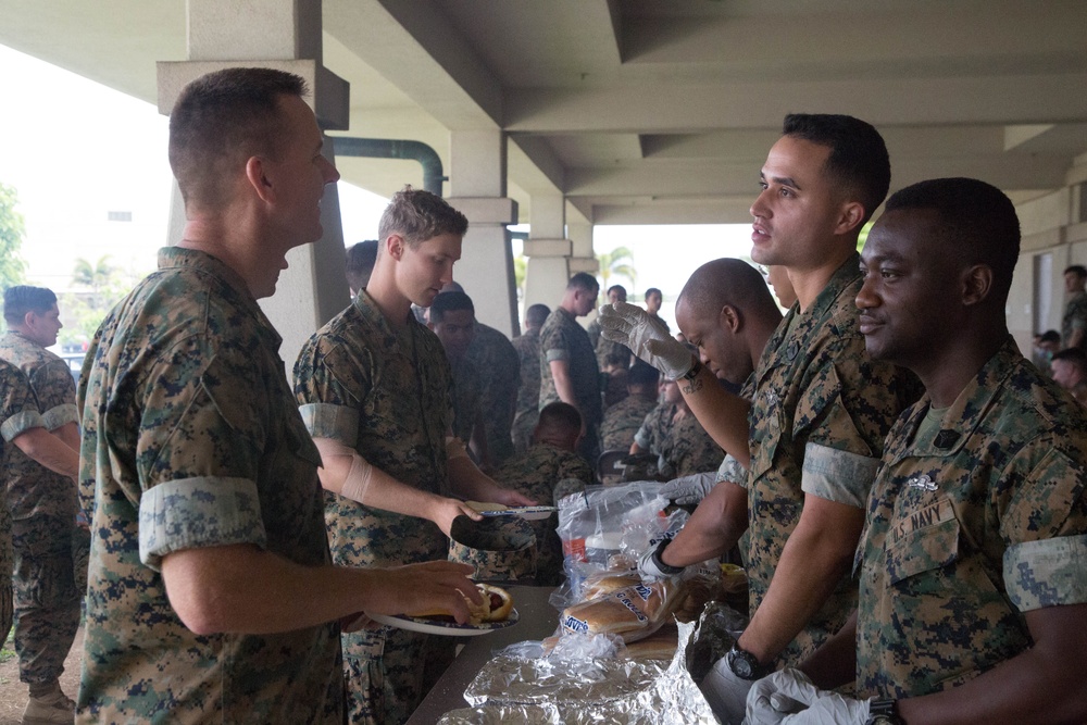 3d Marine Regiment briefs personnel on combat readiness