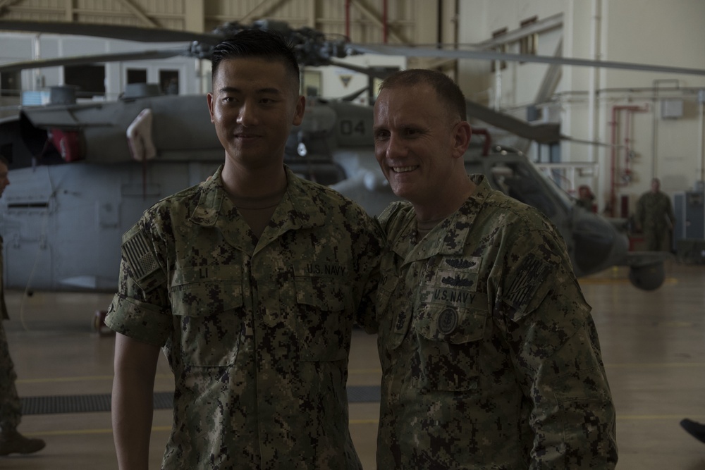 Master CHief Petty Officer of the Navy visits Andersen AFB