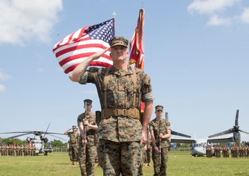 31st MEU sergeant major relinquishes sword of office, Mota assumes duties