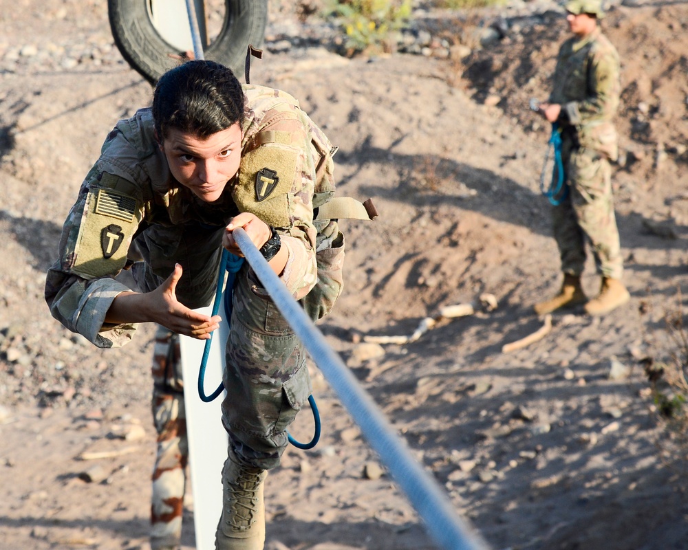 U.S. Army, French Soldiers complete initial phase of French Desert Commando Course