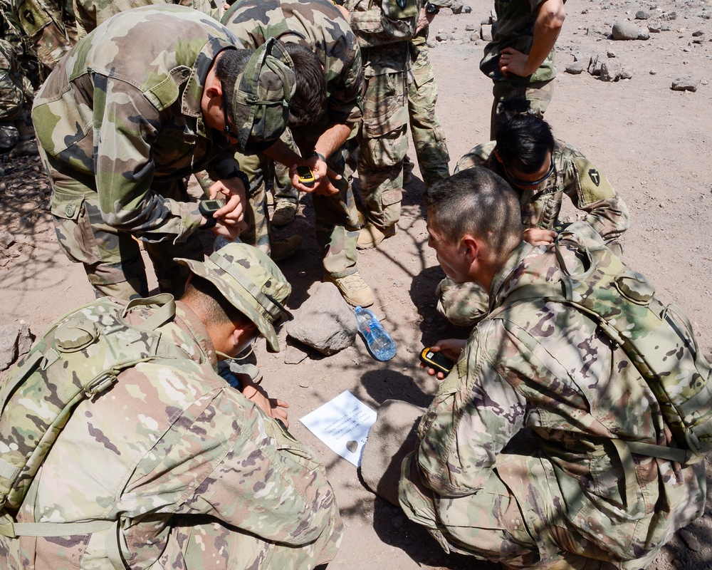 U.S. Army, French Soldiers complete initial phase of French Desert Commando Course