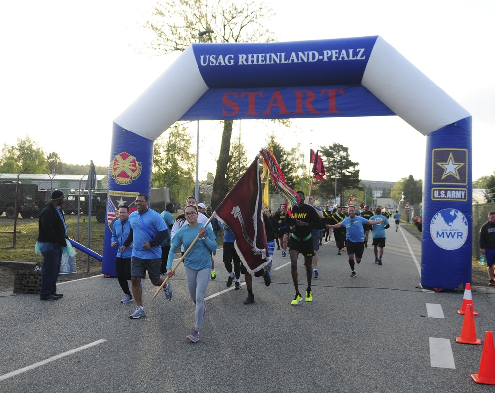21st TSC runs for sexual assault awareness and prevention