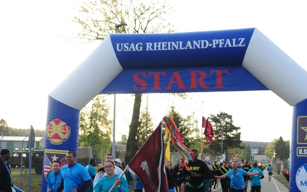 21st TSC runs for sexual assault awareness and prevention