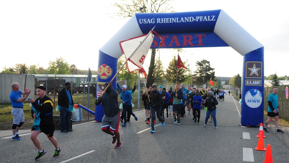 21st TSC runs for sexual assault awareness and prevention