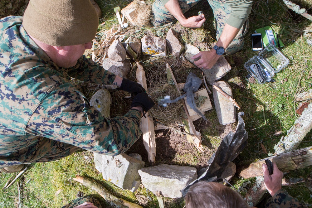 4th ANGLICO learns to survive, at Joint Warrior 18