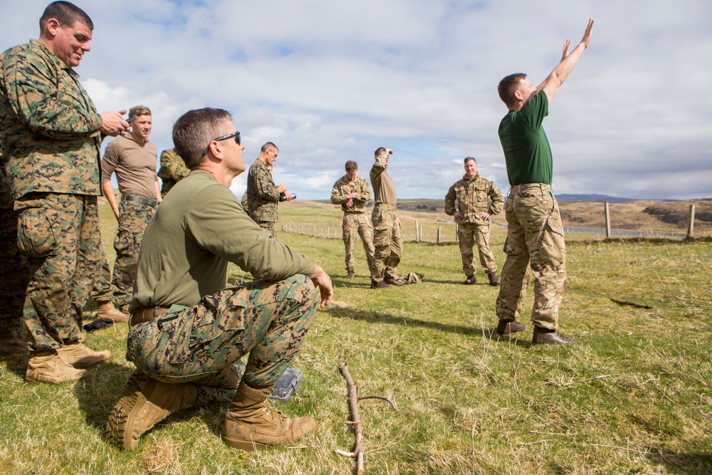 4th ANGLICO learns to survive, at Joint Warrior 18