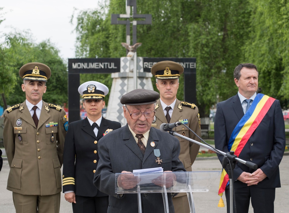 U.S. Navy Honors Romania Veteran’s Day