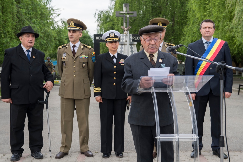 U.S. Navy Honors Romania Veteran’s Day