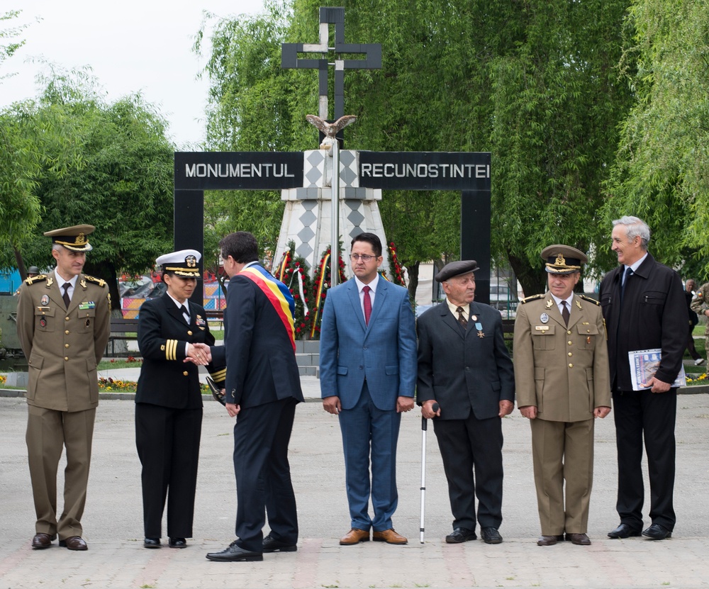 U.S. Navy Honors Romania Veteran’s Day