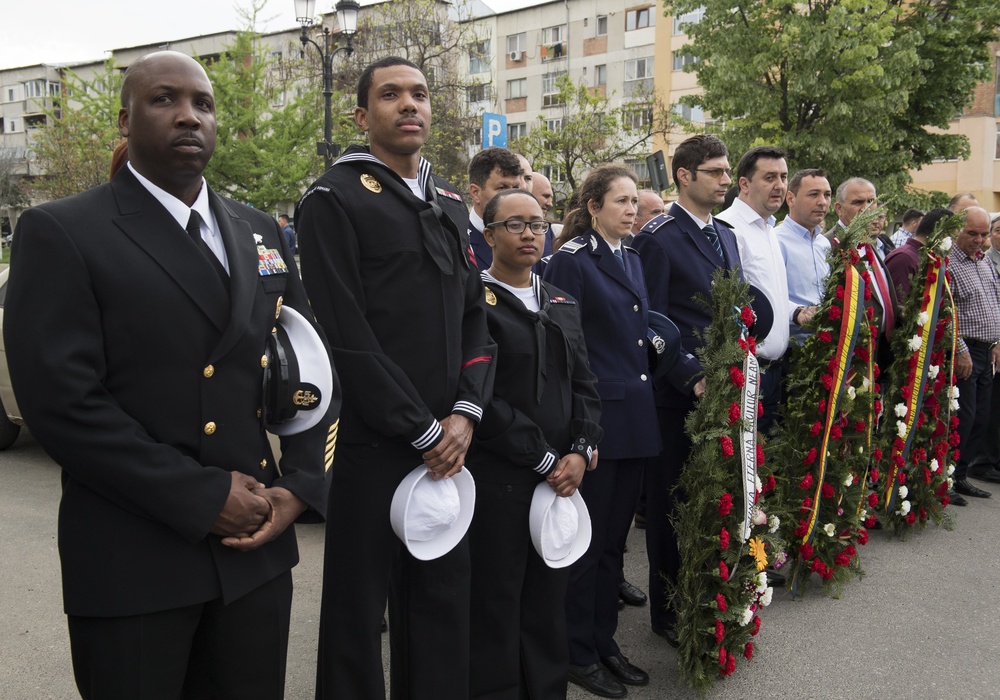 U.S. Navy Honors Romania Veteran’s Day