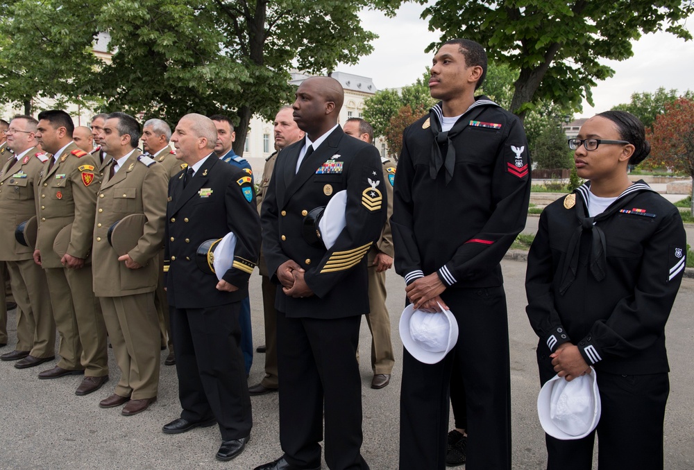 U.S. Navy Honors Romania Veteran’s Day