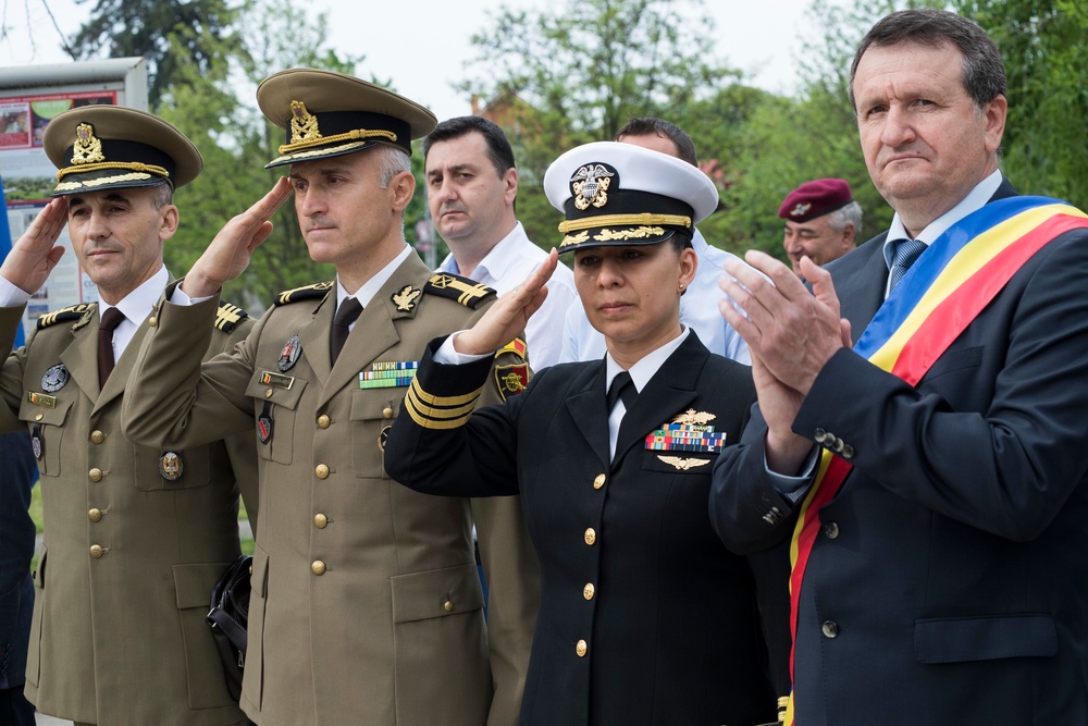 U.S. Navy Honors Romania Veteran’s Day