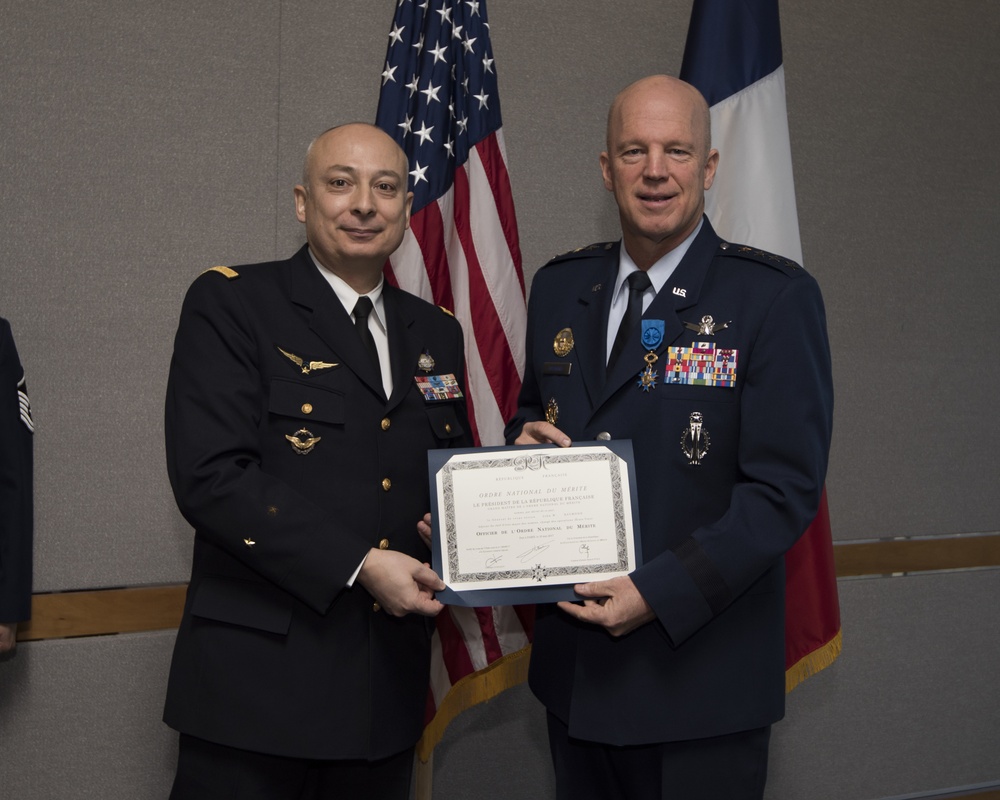 Gen. Jay Raymond Receives French Legion of Merit