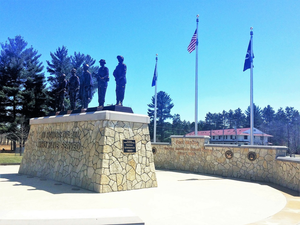 Fort McCoy's historic Commemorative Area