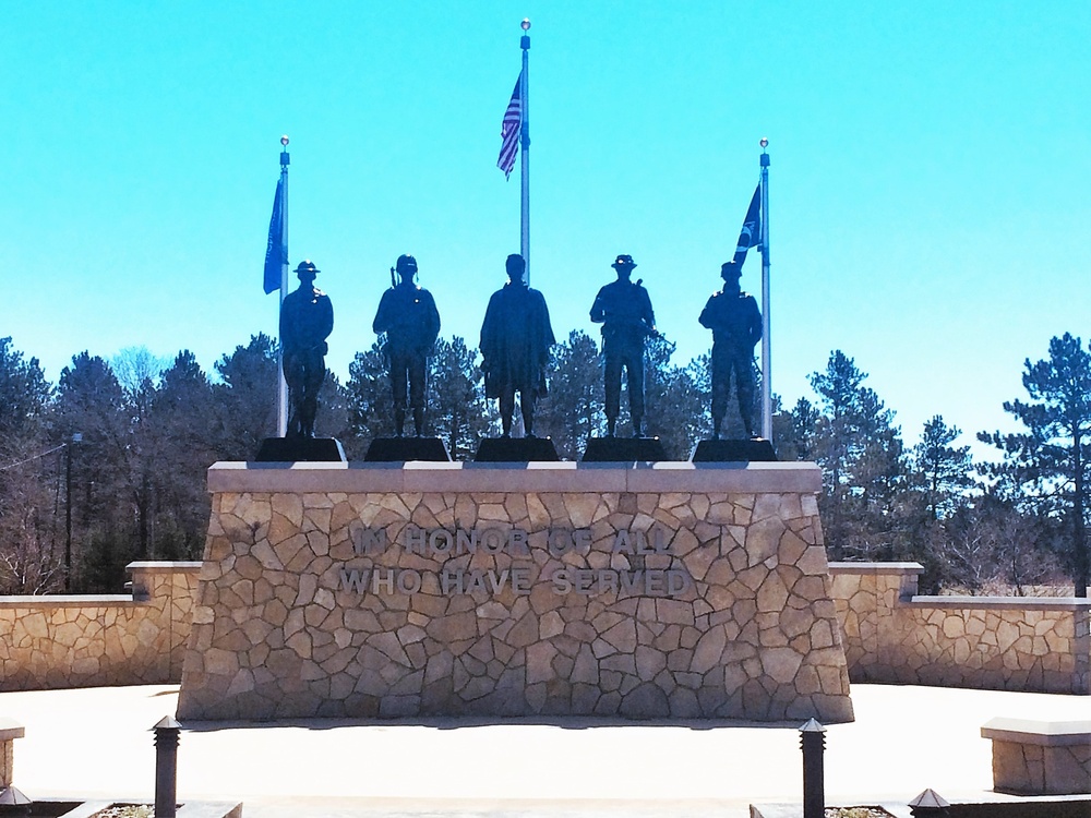 Fort McCoy's historic Commemorative Area