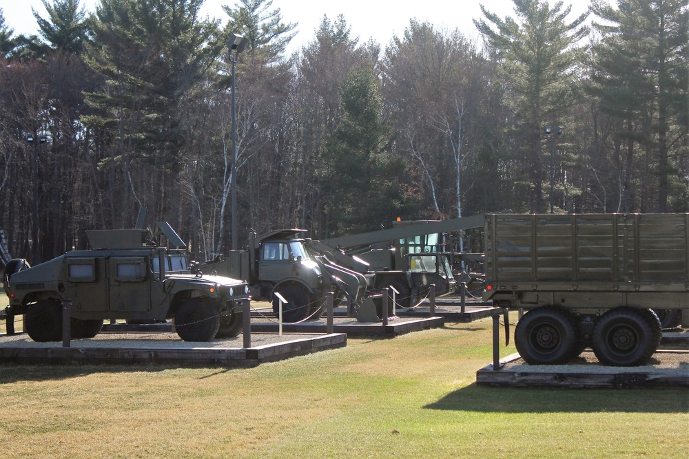 Fort McCoy's historic Commemorative Area