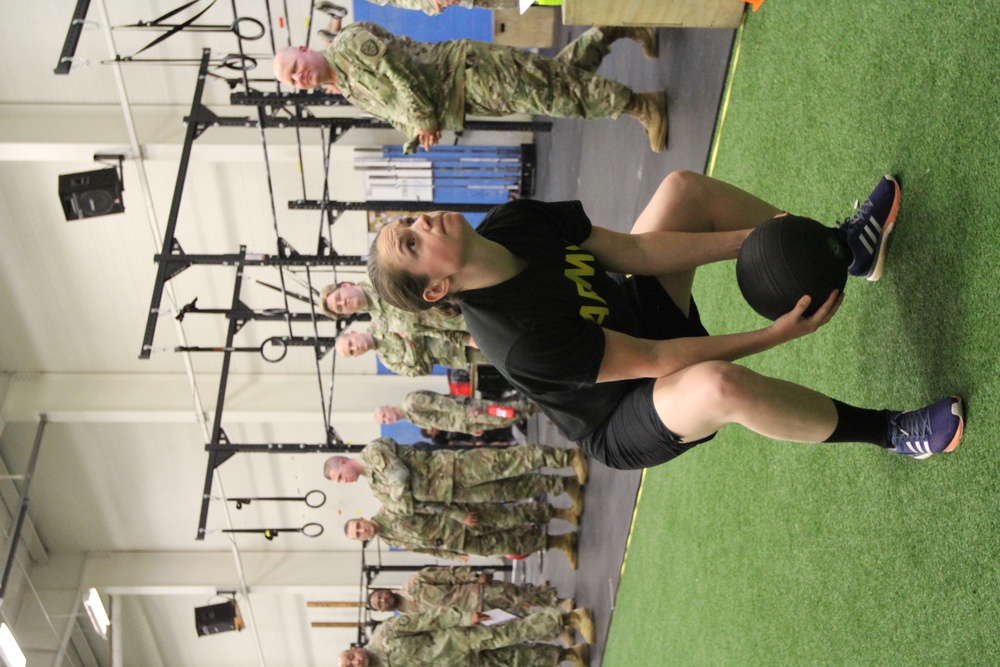 SGT Matelski ACRT Standing Power Throw