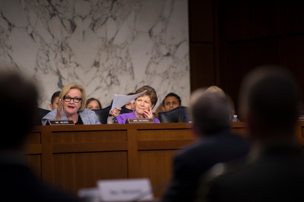 SD, CJCS, USD(C): Testify SASC Budget Posture