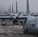 Five ship formation flight at 179th Airlift Wing