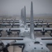 Five ship formation flight at 179th Airlift Wing